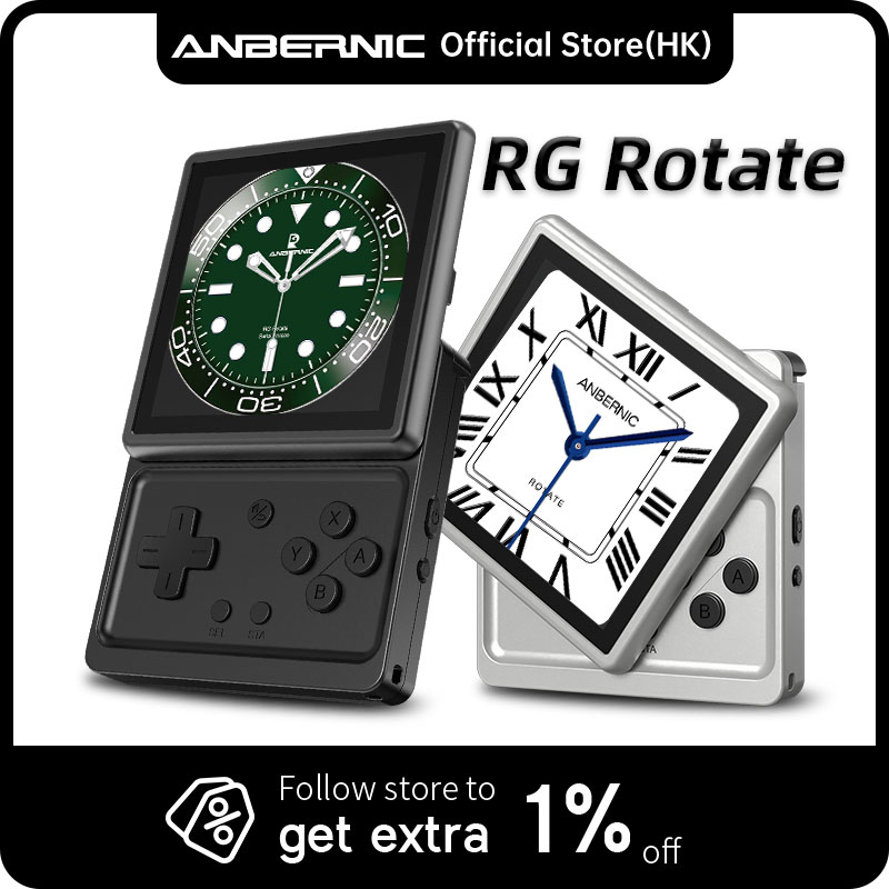 Retro Gaming Android - Anbernic RG Rotate Retro Handheld Game