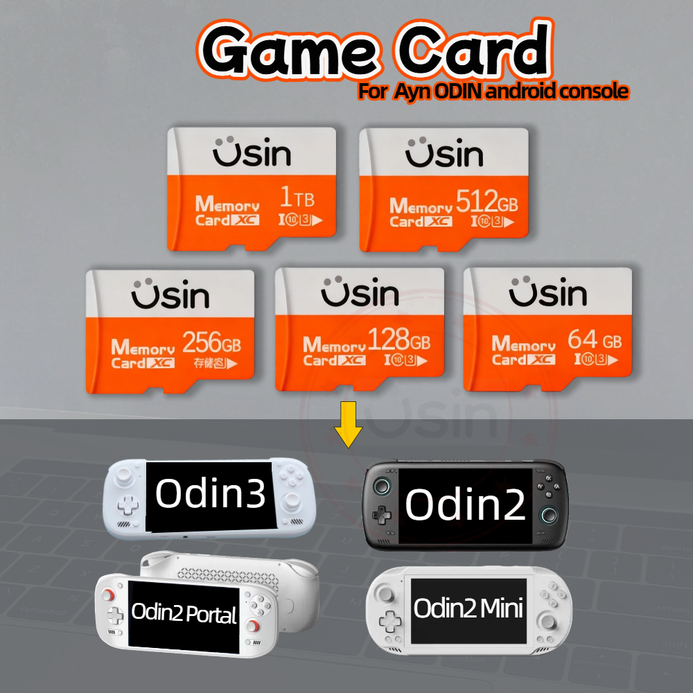 Retro Gaming Android - Game SD Card For Ayn ODIN3