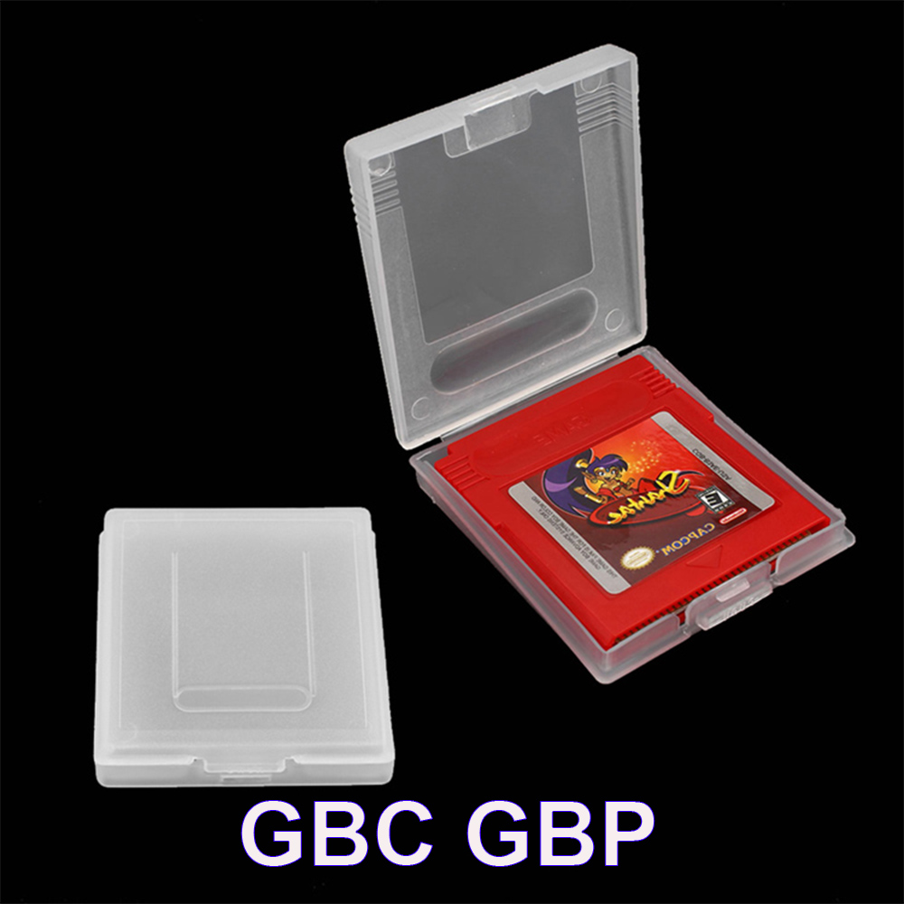 Game Boy Cartridge Holder - 10PCS Clear Plastic Game Cartridge Cases
