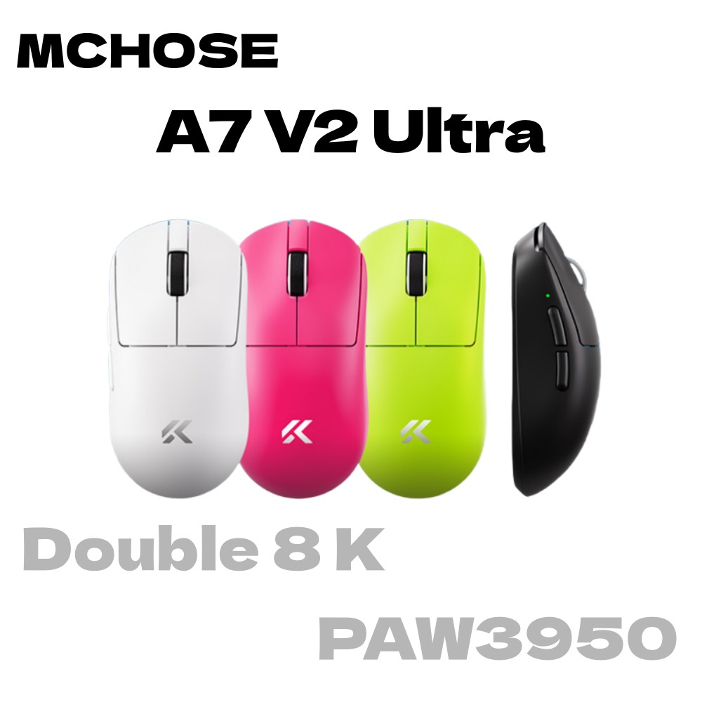 Retro Gaming Gun - MCHOSE A7 V2 Ultra Gaming Mouse