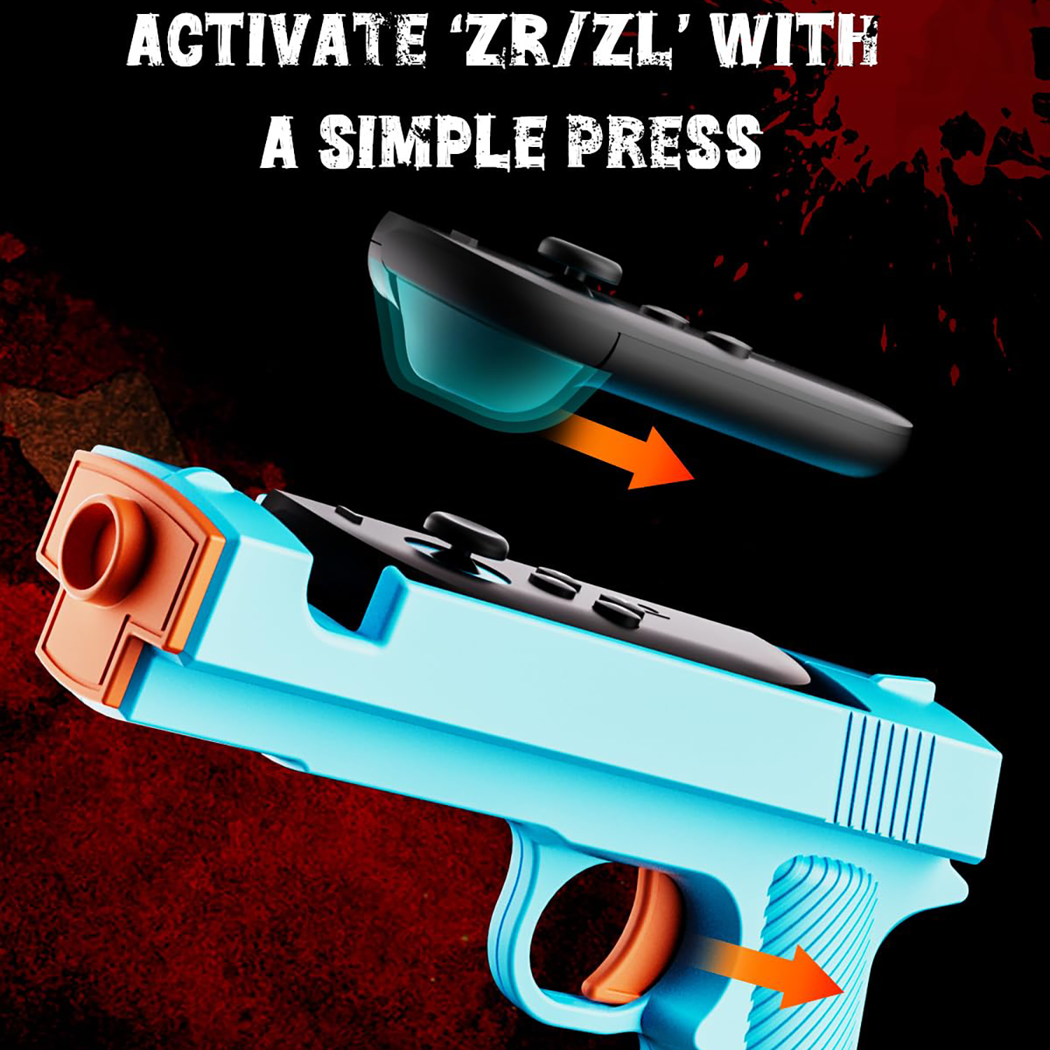 2 Pcs Shooting Game Gun for Sw - Retro Gaming Gun avaliação e preço
