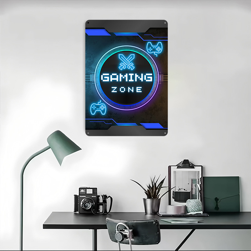 Gaming Zone – Neon Gamer Room  - Retro Gaming Zone avaliação e preço