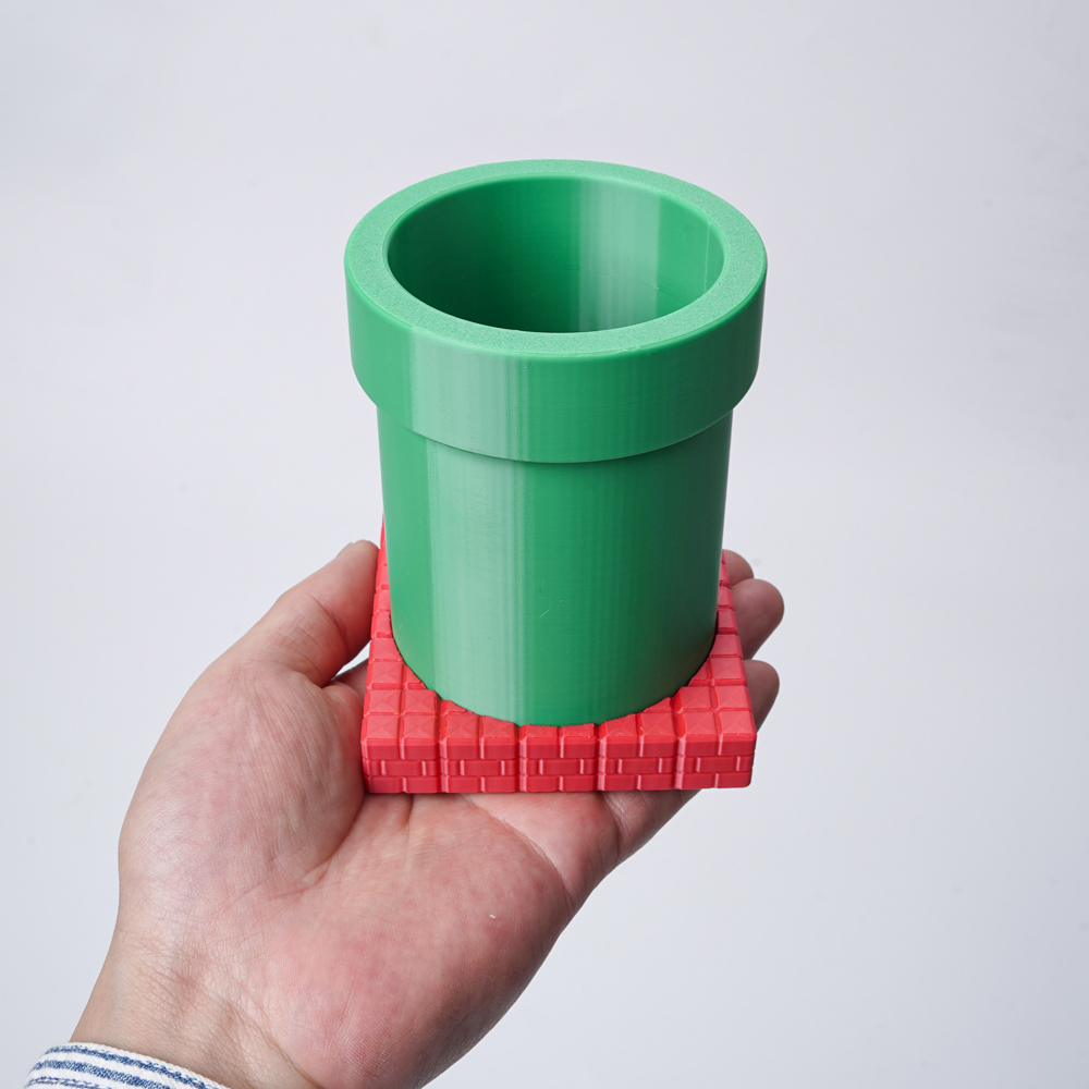 1 Creative Pen Holder Green Pi - Retro Gaming Desk avaliação e preço