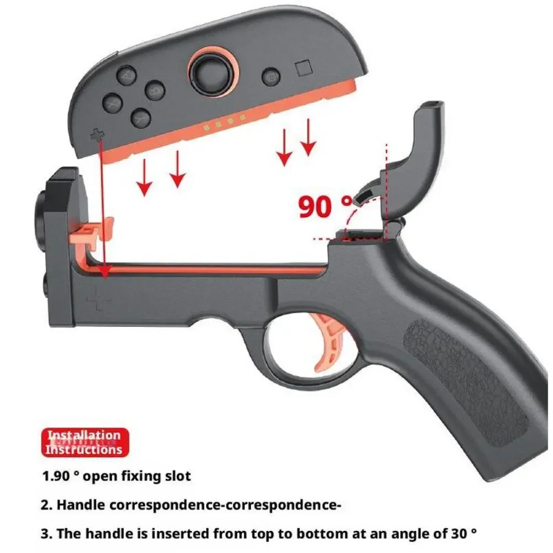 For Switch2 Game Gun Controlle - Retro Gaming Gun avaliação e preço