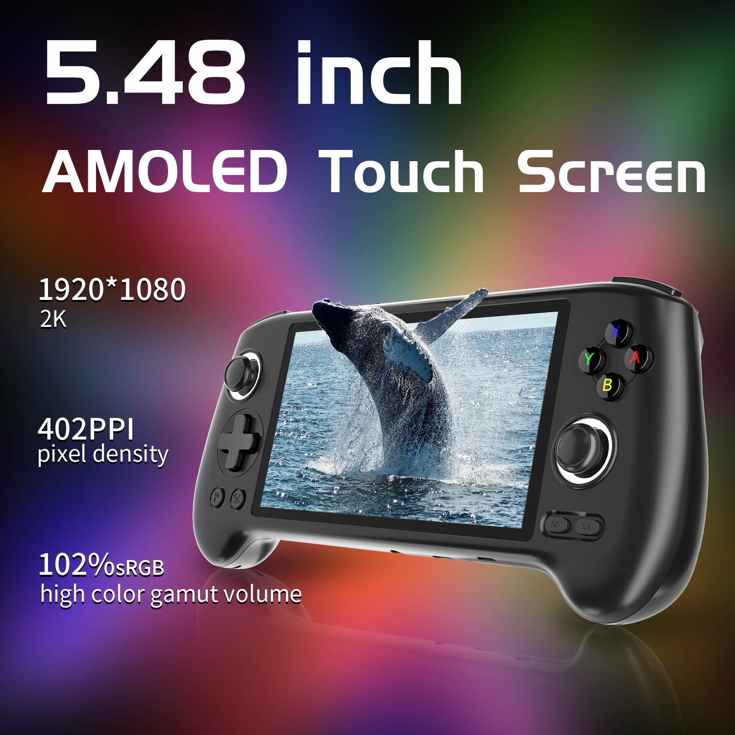 Anbernic RG556 Handheld Game C - Retro Gaming Android avaliação e preço