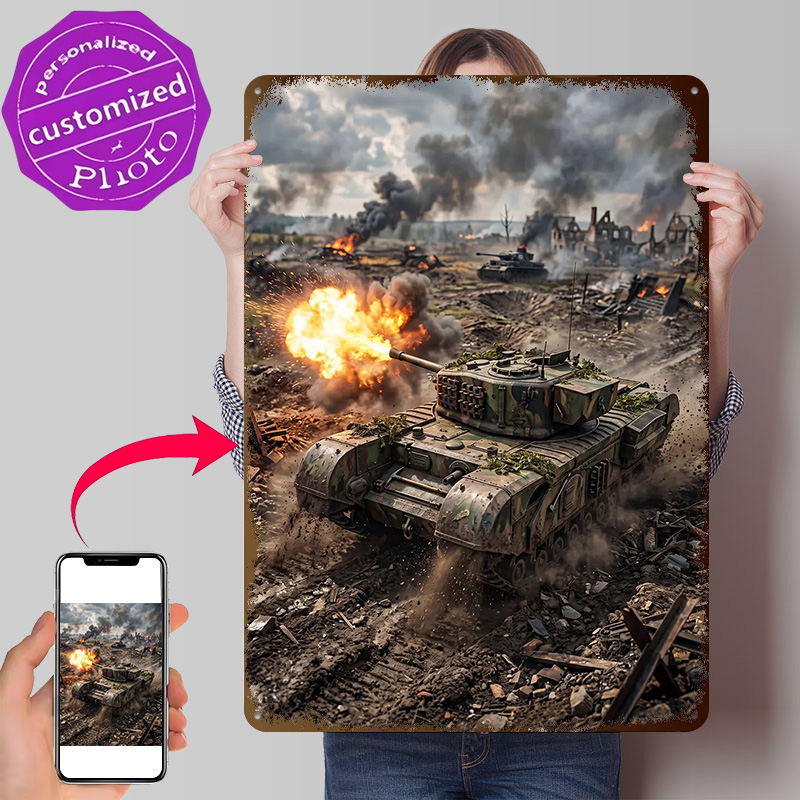 Tank Firing in War Zone Poster - Retro Gaming Zone avaliação e preço