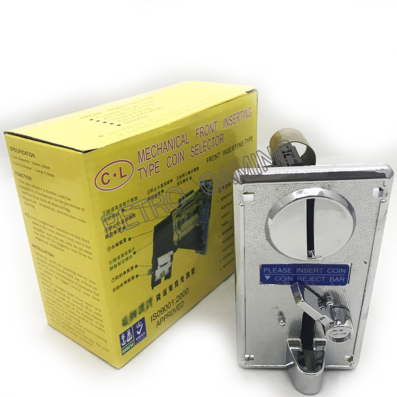 Mechanical Coin Acceptor Plast - Retro Gaming Store avaliação e preço