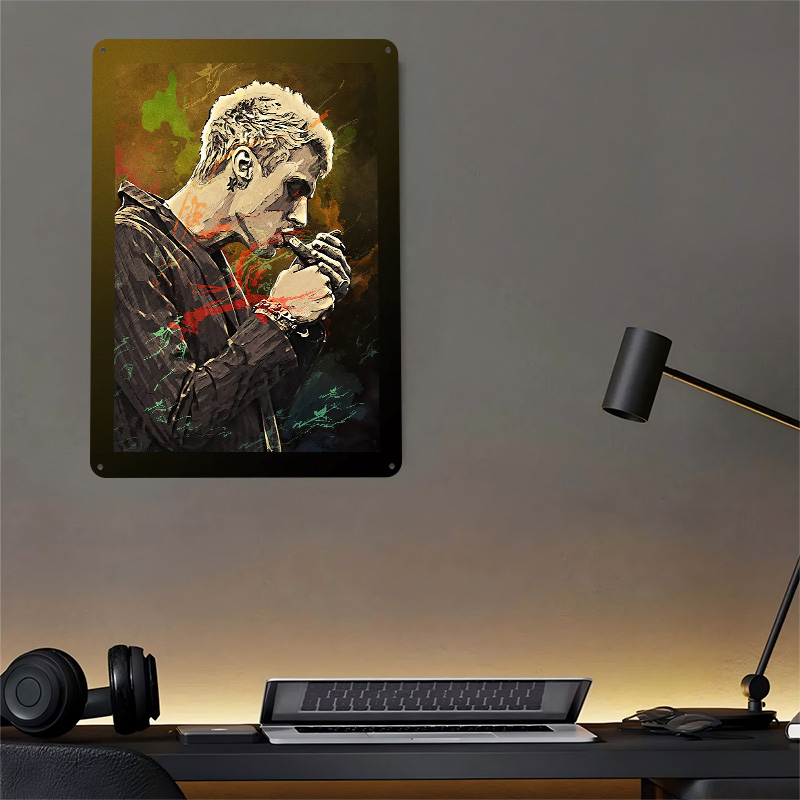 Machine Gun Kelly Tin Poster C - Retro Gaming Gun avaliação e preço
