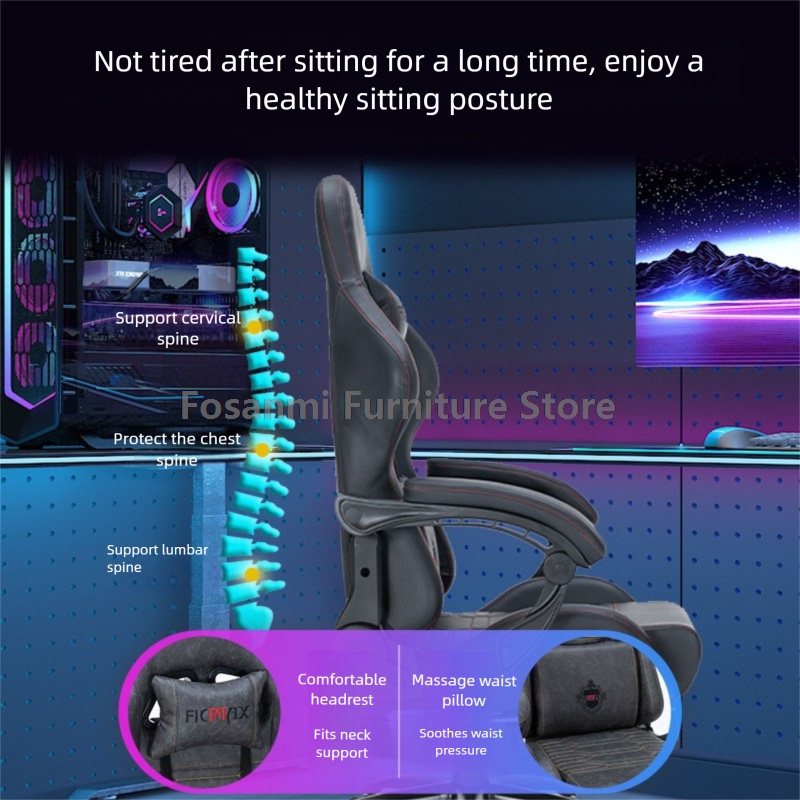 Adjustable Retro Leather Gamin - Retro Gaming Desk avaliação e preço