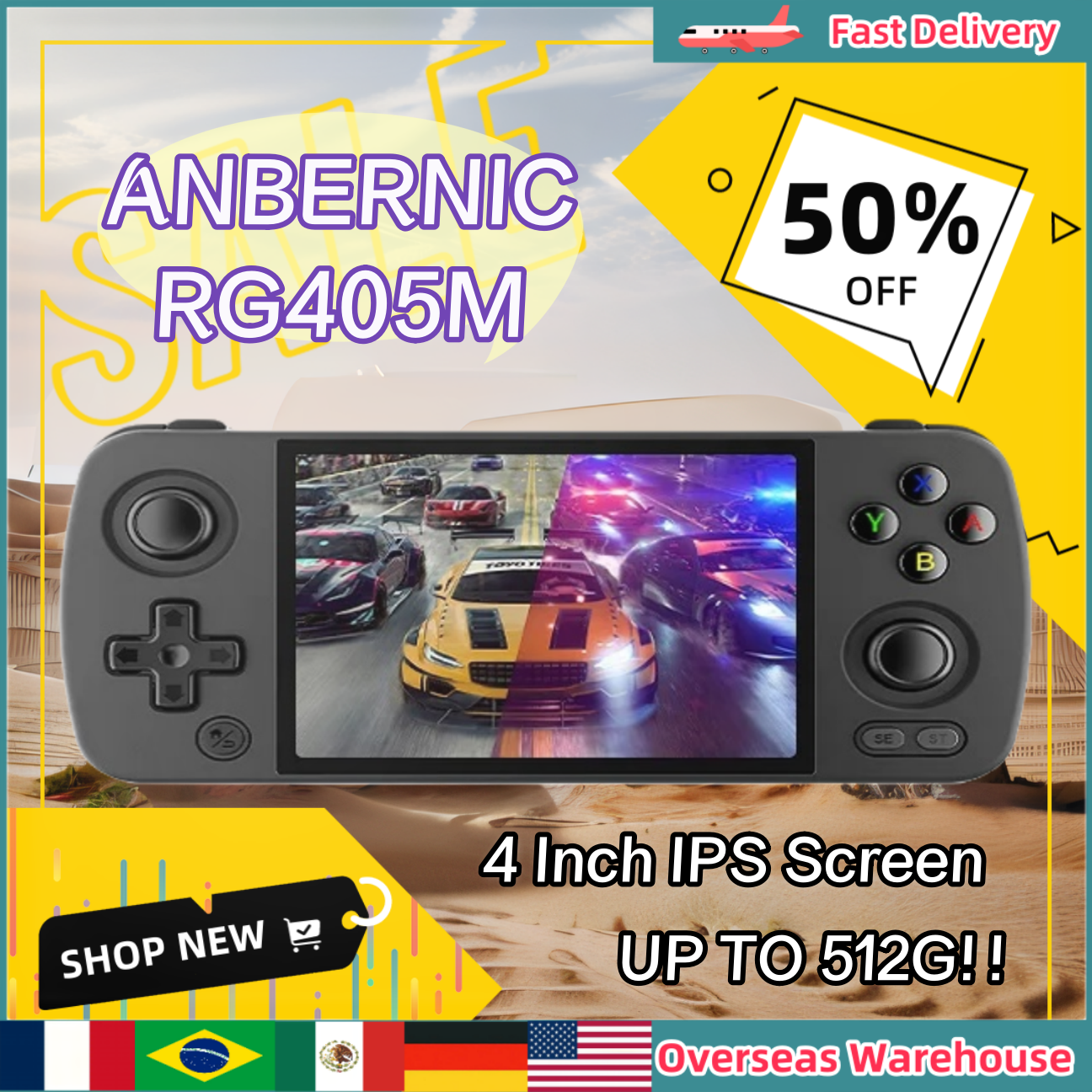ANBERNIC RG405M Portable Retro - Retro Gaming Android avaliação e preço
