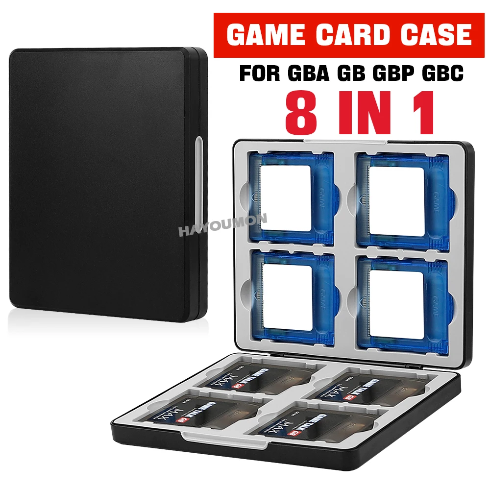 Portable 8 in 1 Game Card Stor - Game Boy Cartridge Holder avaliação e preço