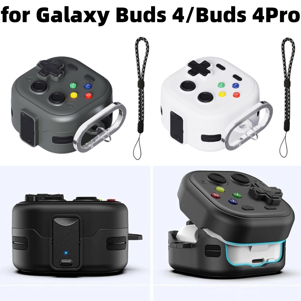 For Samsung Galaxy Buds 4 / 4P - Retro Gaming Design avaliação e preço