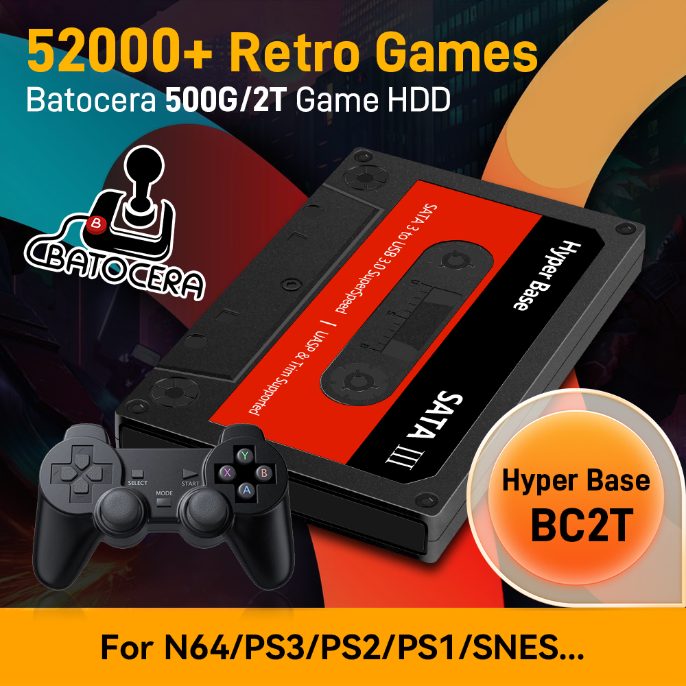 Batocera 500G/2T Emulator Game - Retro Gaming Design avaliação e preço