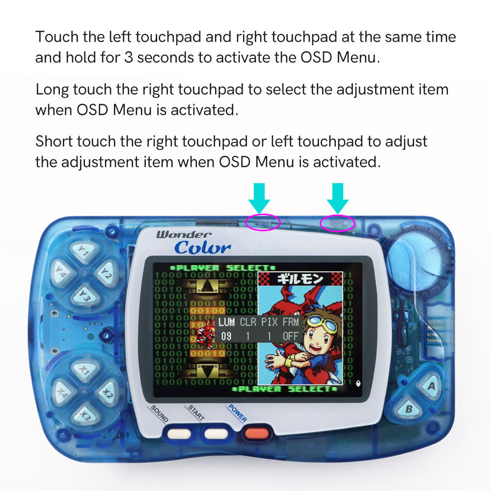 Newest WSC Hightlight IPS LCD  - Game Cartridge Case avaliação e preço