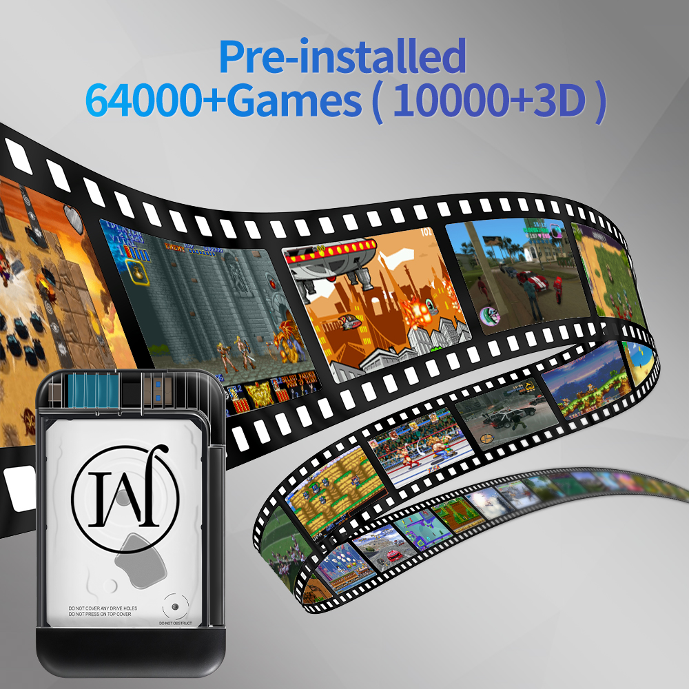 RETROBAT Portable 500G Gaming  - Retro Gaming Design avaliação e preço