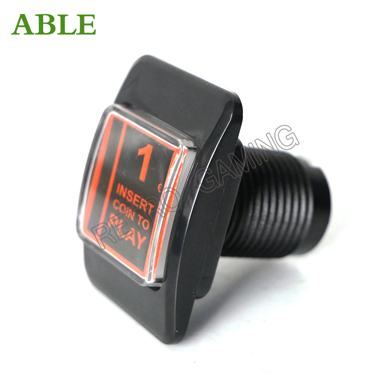 1pcs 1€ Push Button For Credit - Retro Gaming Store avaliação e preço