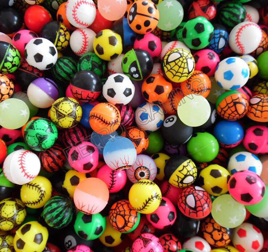 100pcs/lot Funny Toy Balls Mix - Retro Gaming Store avaliação e preço