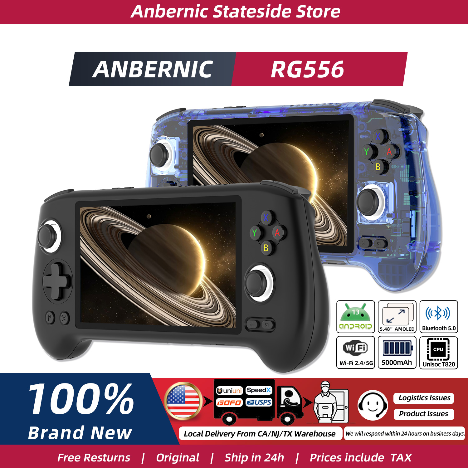 ANBERNIC RG556 Retro Handheld  - Retro Gaming Android avaliação e preço