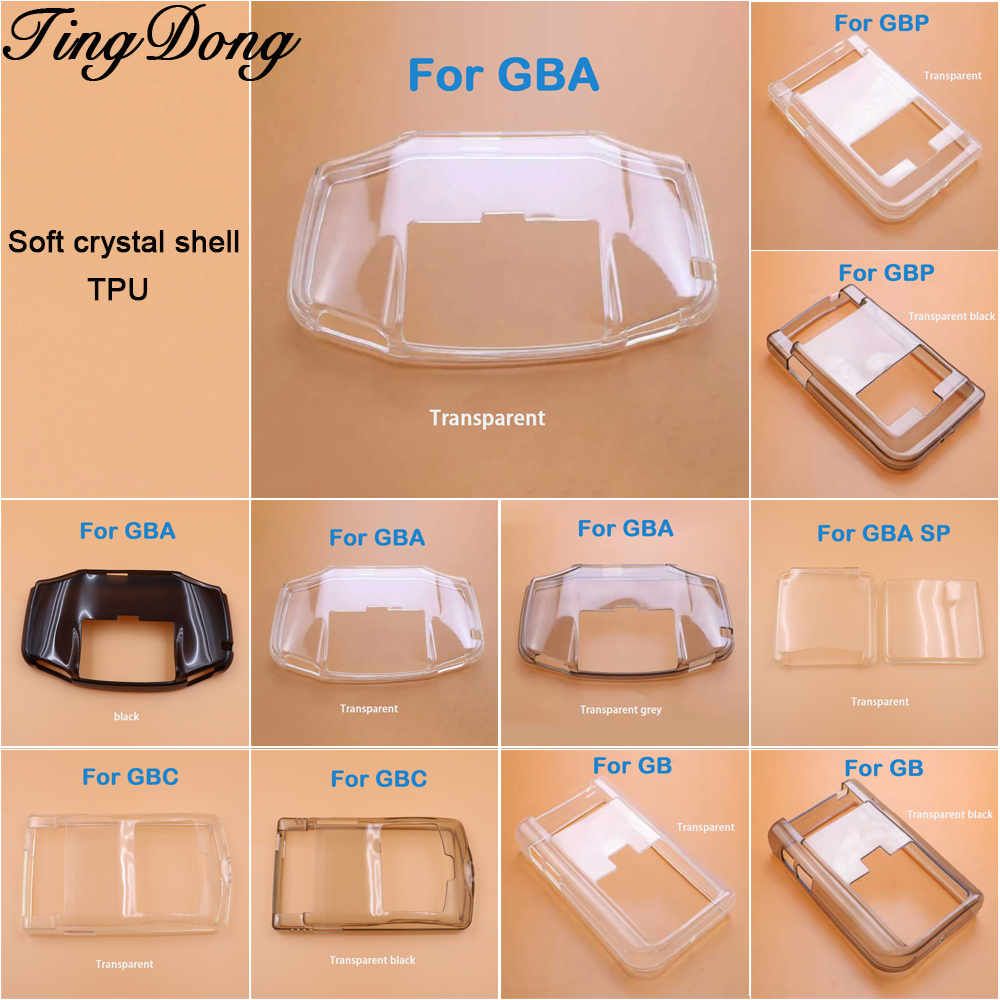 1PC Transparent Protective Cas - Game Boy Cartridge Holder avaliação e preço