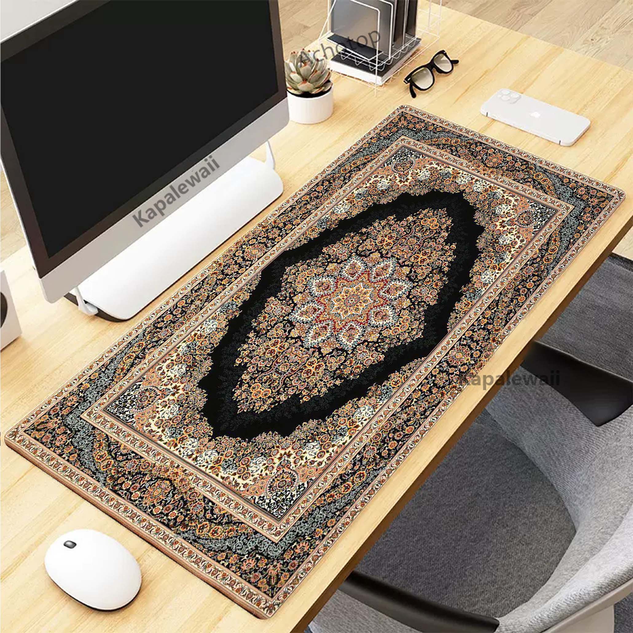 Retro Persian Carpet Mouse Pad - Retro Gaming Art avaliação e preço