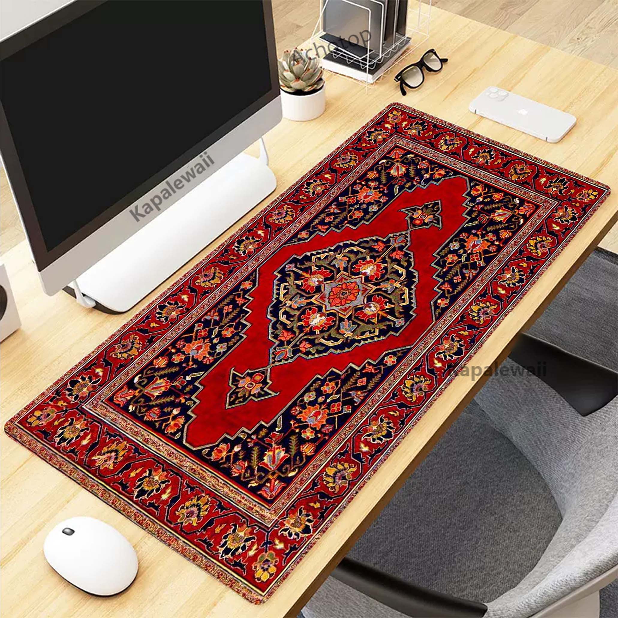 Retro Persian Carpet Mouse Pad - Retro Gaming Art avaliação e preço