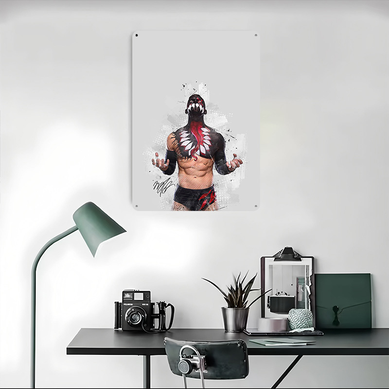 Finn Balor Poster Customized W - Retro Gaming Desk avaliação e preço