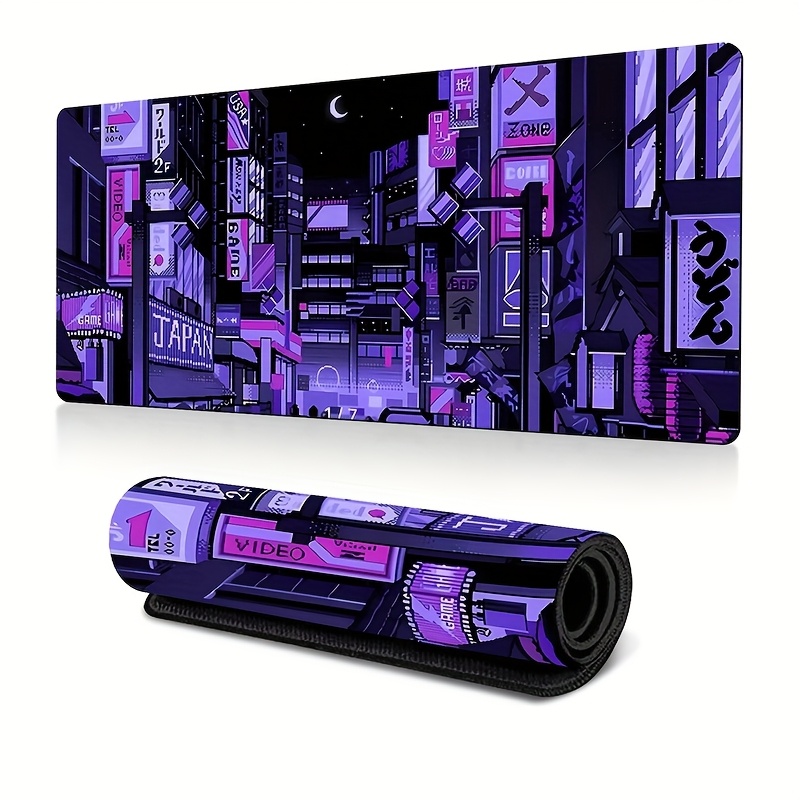 XXL Tokyo Street Desk Mat,Vibr - Retro Gaming Desk Setup avaliação e preço