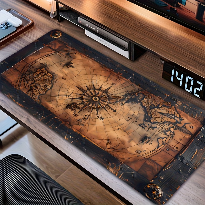 Nautical Map Gaming Mouse Pad  - Retro Gaming Art avaliação e preço