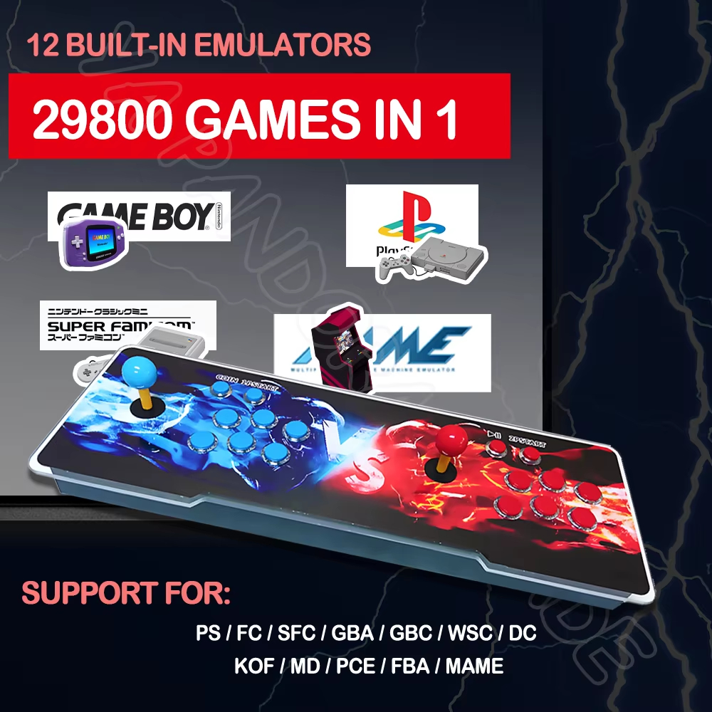 29800 In 1 Arcade Console 3D R - Retro Gaming Store avaliação e preço