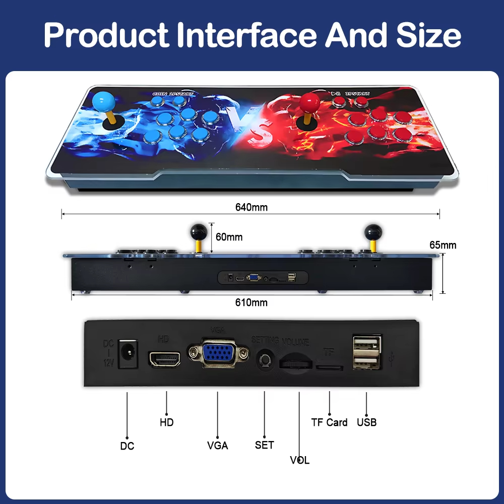 29800 In 1 Arcade Console 3D R - Retro Gaming Store avaliação e preço