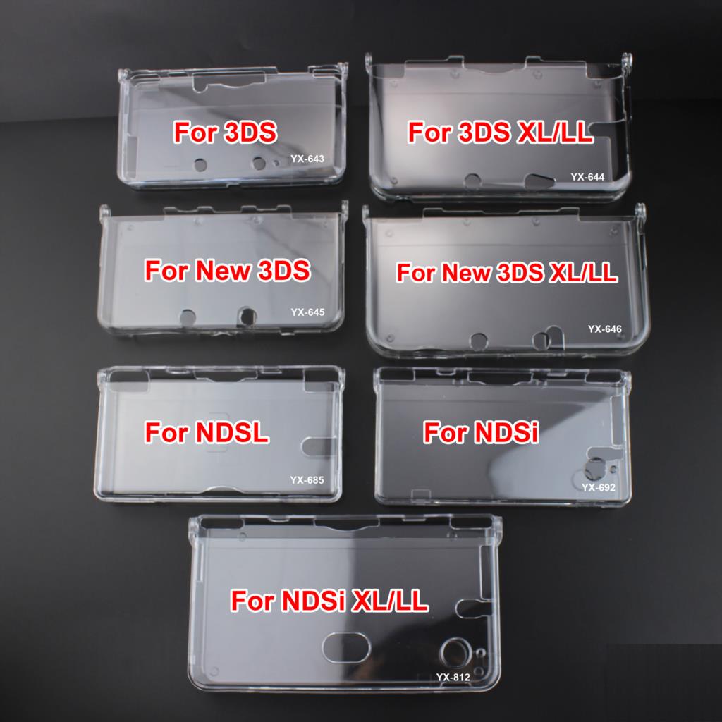 8models 1pc Plastic Clear Crys - Game Boy Cartridge Holder avaliação e preço