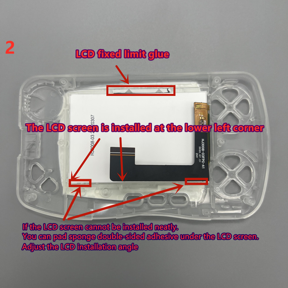 IPS LCD Screen DIY Kit Backlig - Game Cartridge Case avaliação e preço