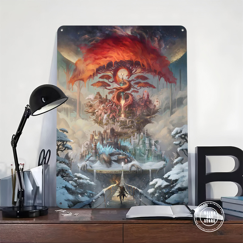 The Painted World Printed Post - World Of Retro Gaming avaliação e preço