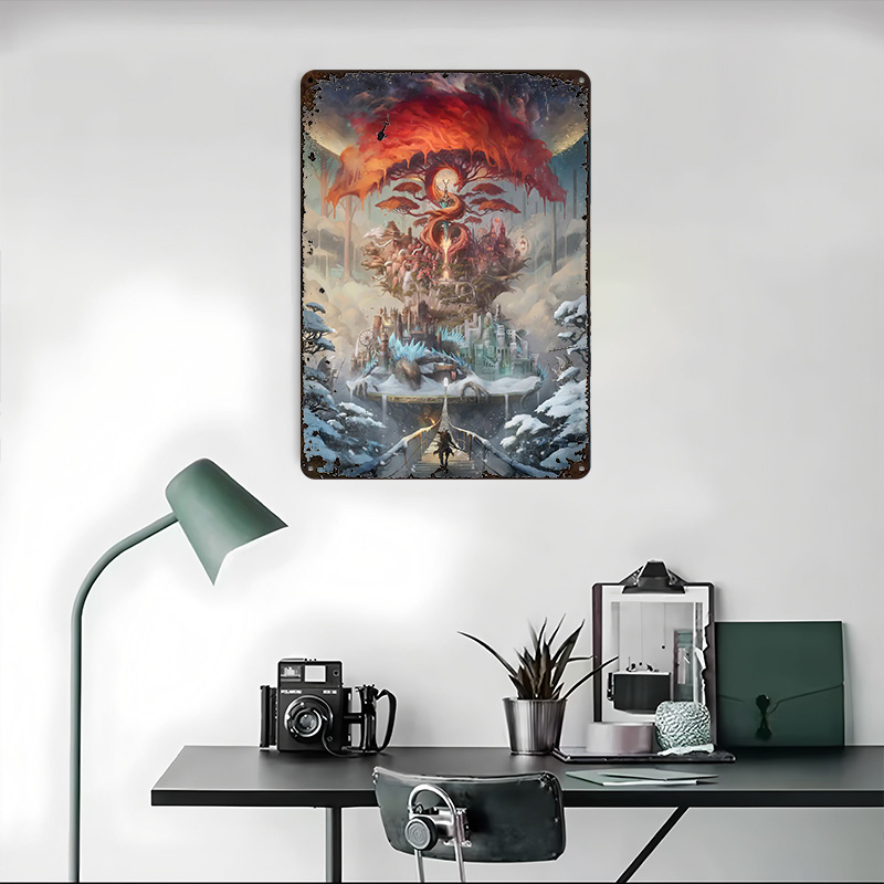 The Painted World Printed Post - World Of Retro Gaming avaliação e preço
