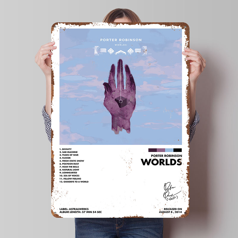 Porter Robinson Worlds Metal P - World Of Retro Gaming avaliação e preço