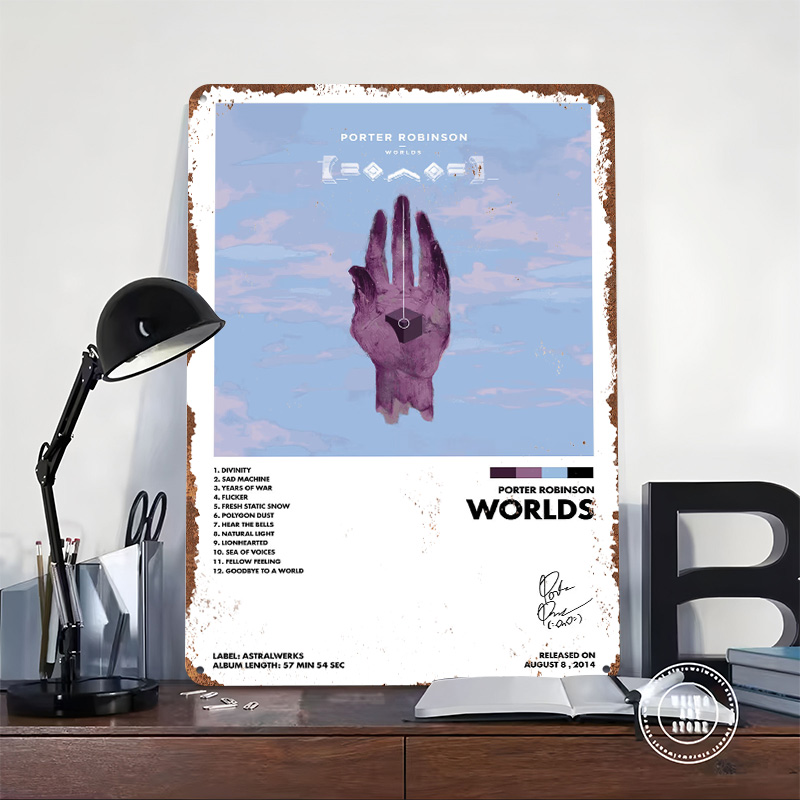 Porter Robinson Worlds Metal P - World Of Retro Gaming avaliação e preço