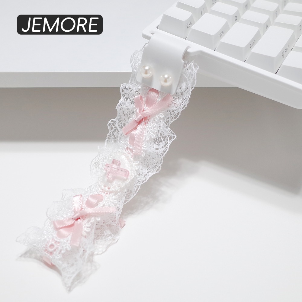 Lace Keyboard Strap Ribbon Uni - Retro Gaming Desk Setup avaliação e preço