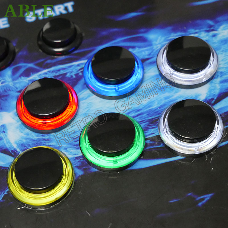 12pcs 6 Colors Arcade LED Push - Retro Gaming Store avaliação e preço