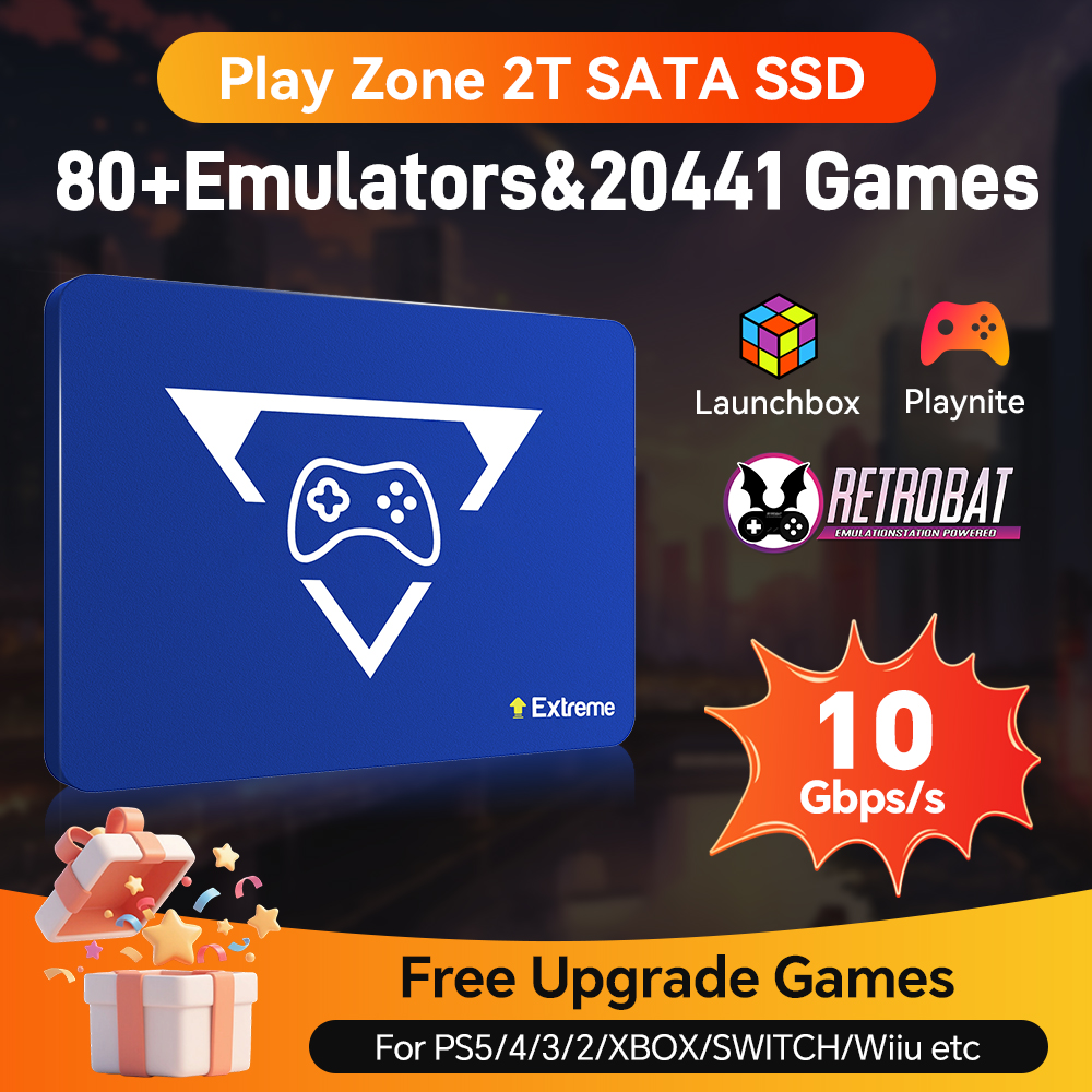 Play Zone 2T Retro Gaming SSD  - Retro Gaming Zone avaliação e preço