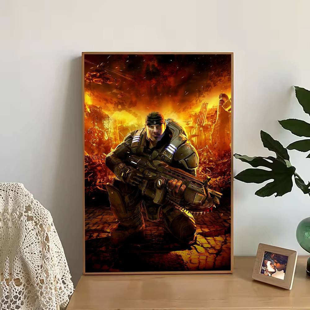 Game G-Gears of W-War Poster R - Retro Gaming Art avaliação e preço