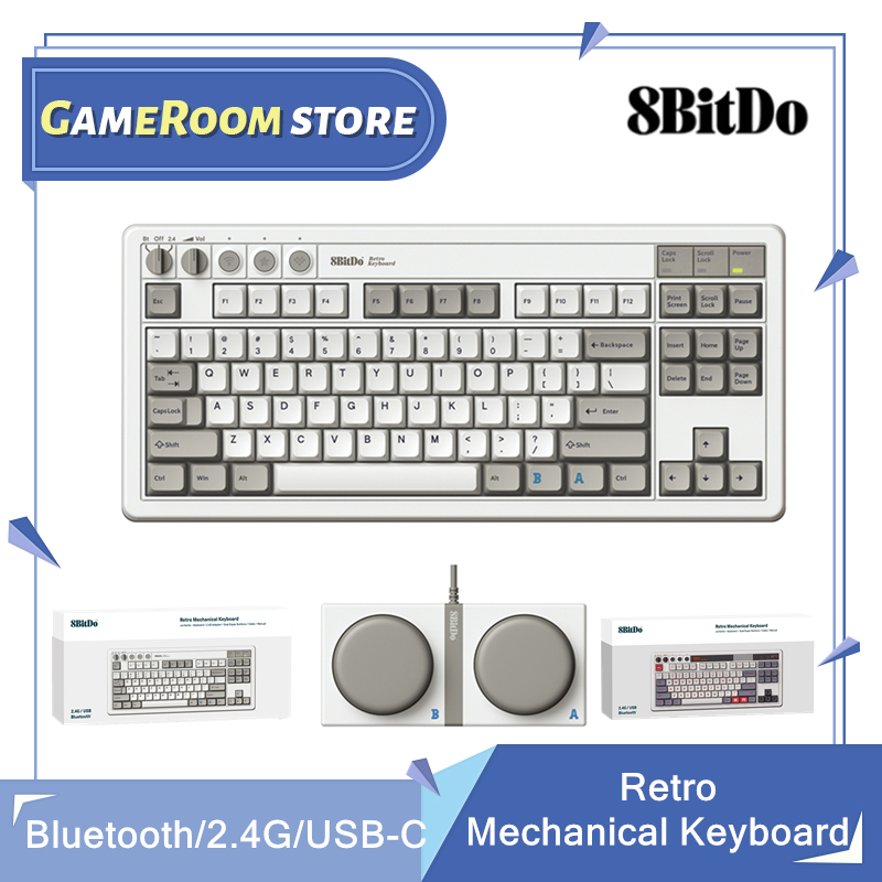 8Bitdo Retro Mechanical Keyboa - Retro Gaming Android avaliação e preço