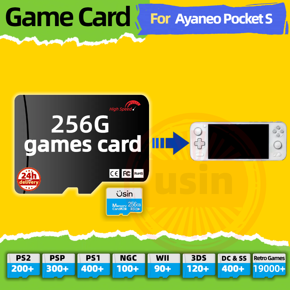 Game Card For Ayaneo Pocket S  - Retro Gaming Android avaliação e preço