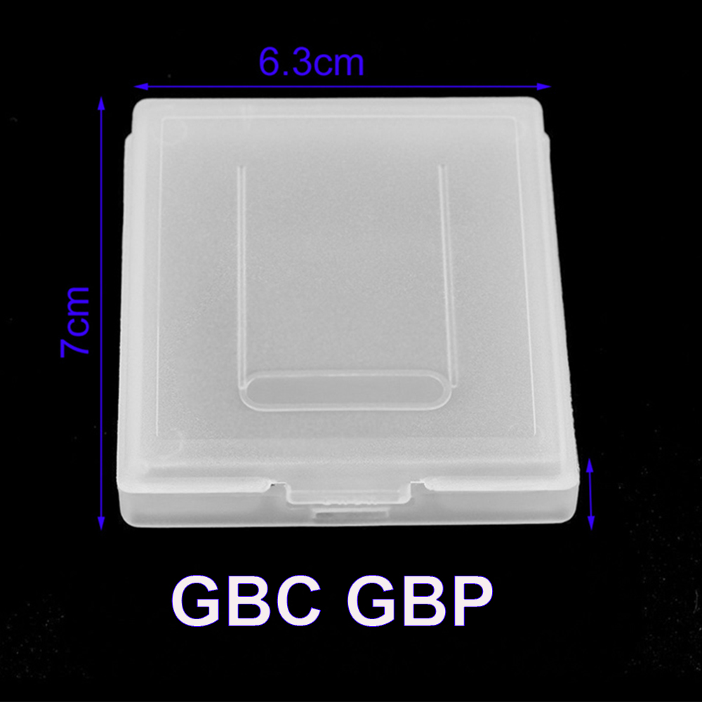10PCS Clear Plastic Game Cartr - Game Boy Cartridge Holder avaliação e preço