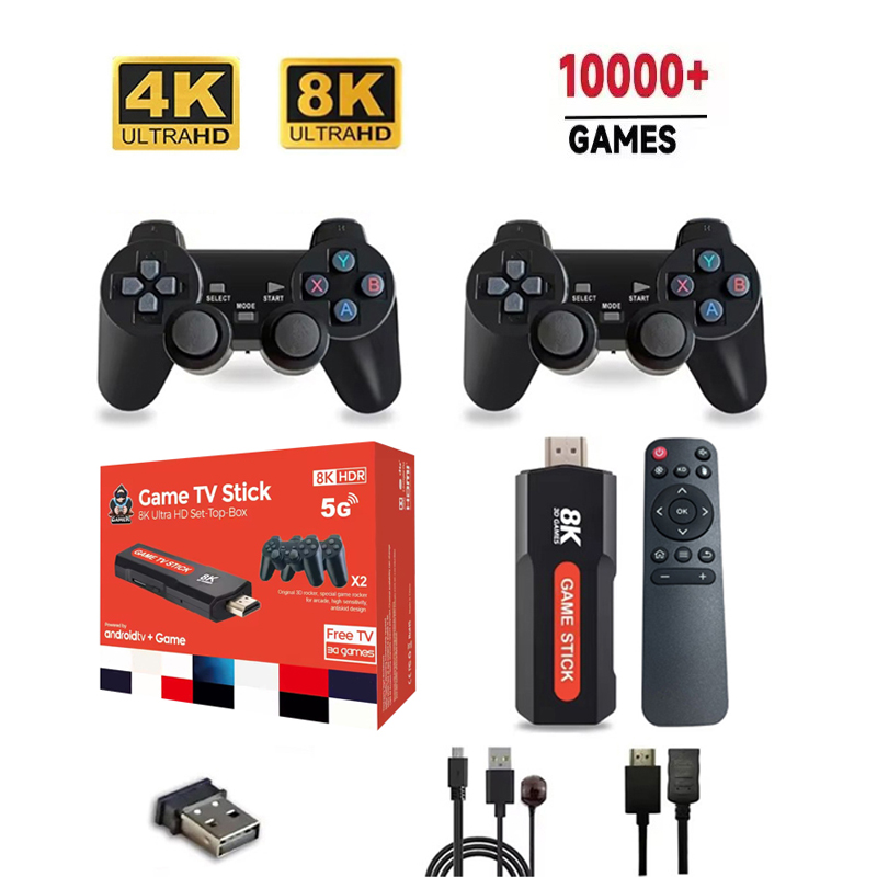 X2 Game Stick HD 4K 8K 3D Cons - Retro Gaming Android avaliação e preço