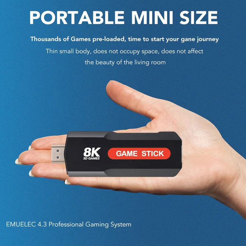 X2 Game Stick HD 4K 8K 3D Cons - Retro Gaming Android avaliação e preço