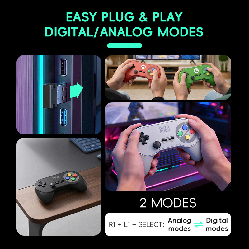 Data Frog PC07 Wireless Retro  - Retro Gaming Android avaliação e preço