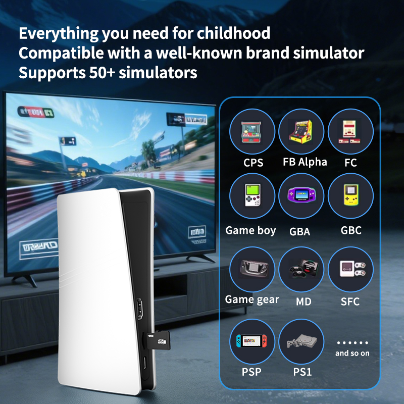 RS5 TV Game Console Dual Stick - Retro Gaming Android avaliação e preço