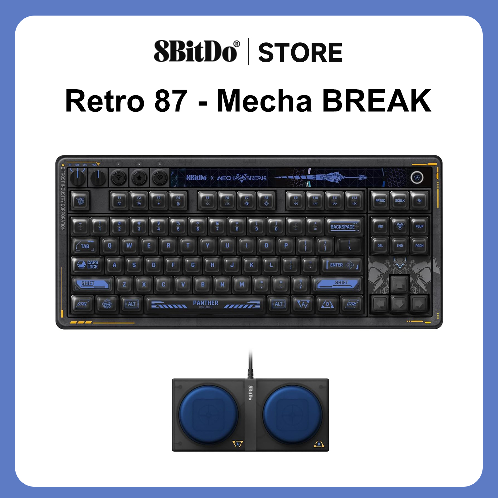 8BitDo Retro 87 Mechanical Key - Retro Gaming Android avaliação e preço