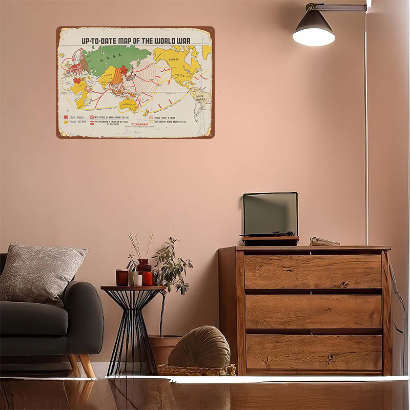 Map Of The World War Personali - World Of Retro Gaming avaliação e preço