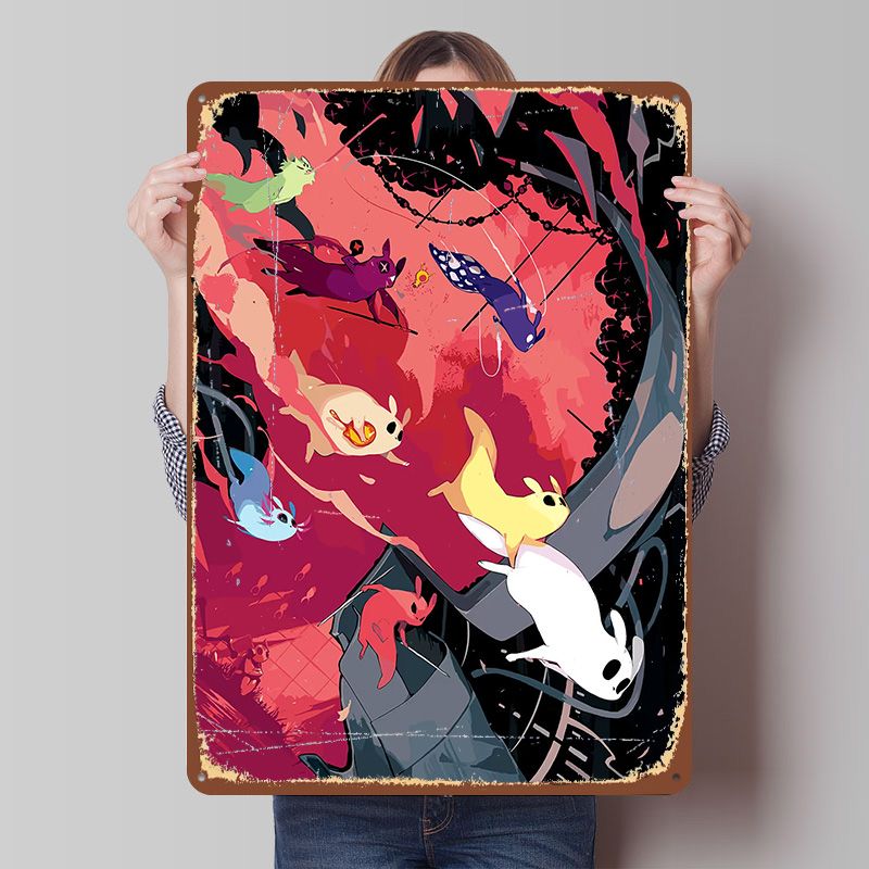 Rain World Metal Poster Custom - World Of Retro Gaming avaliação e preço
